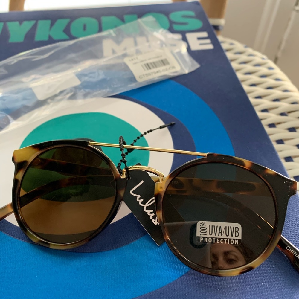 lulu’a tortoise shell sunglasses